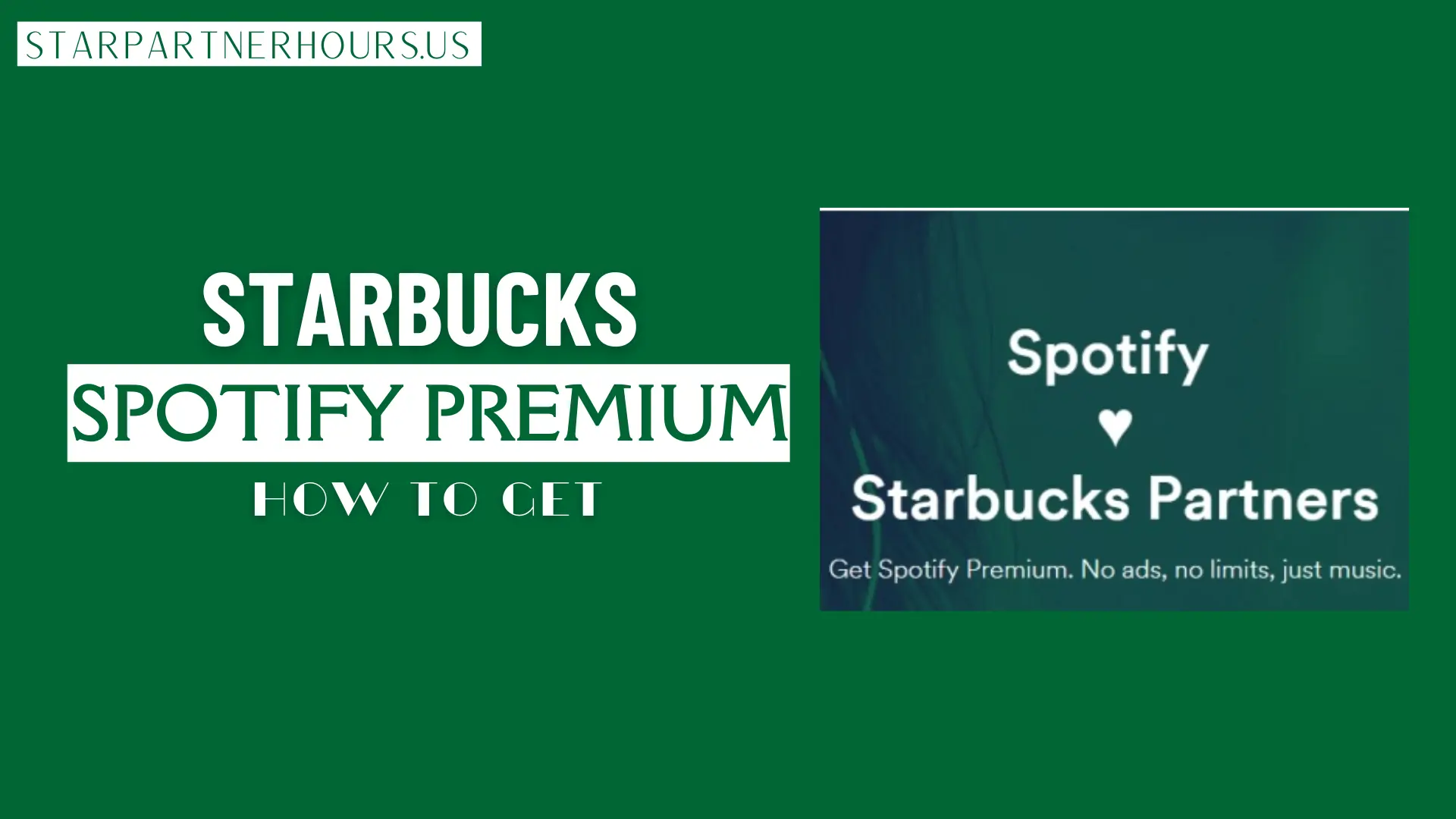 Free Spotify premium For Starbucks Partner