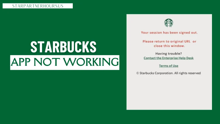 Starbucks App not Working – Having Problem Using Application?