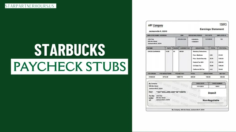 starbucks paycheck stubs