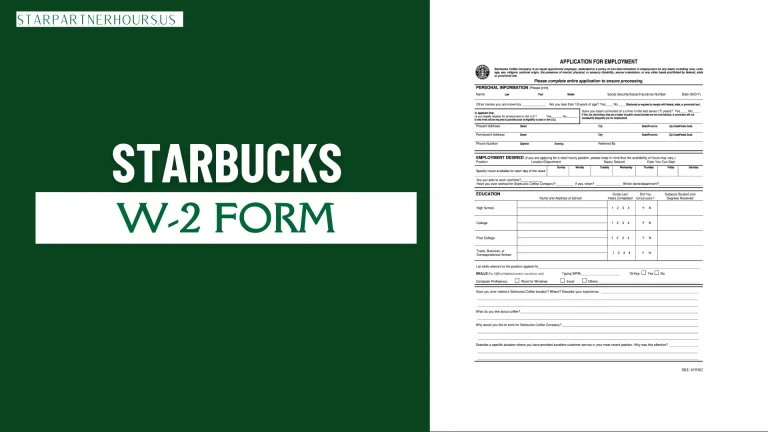 starbucks w2 form